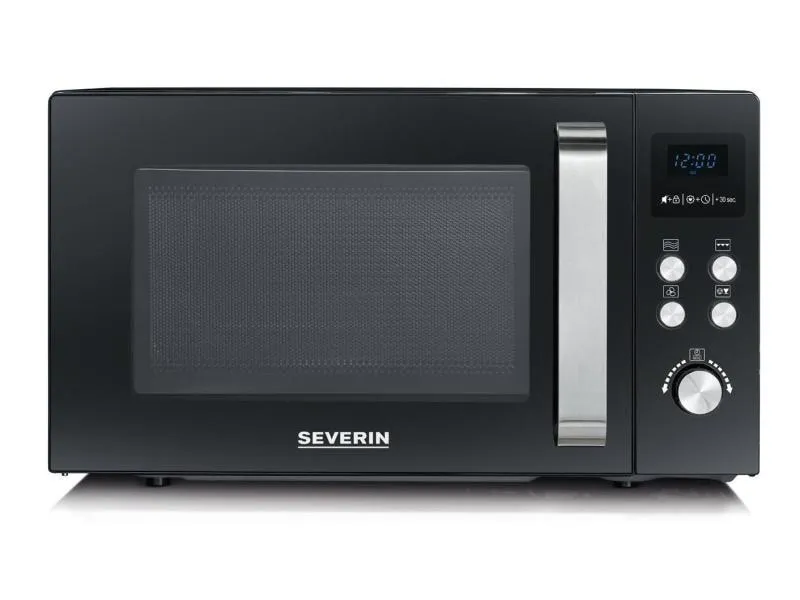 Severin Mikrowelle mit Grill MW 7752 Schwarz Severin Mikrowelle mit Grill MW 7752 Schwarz