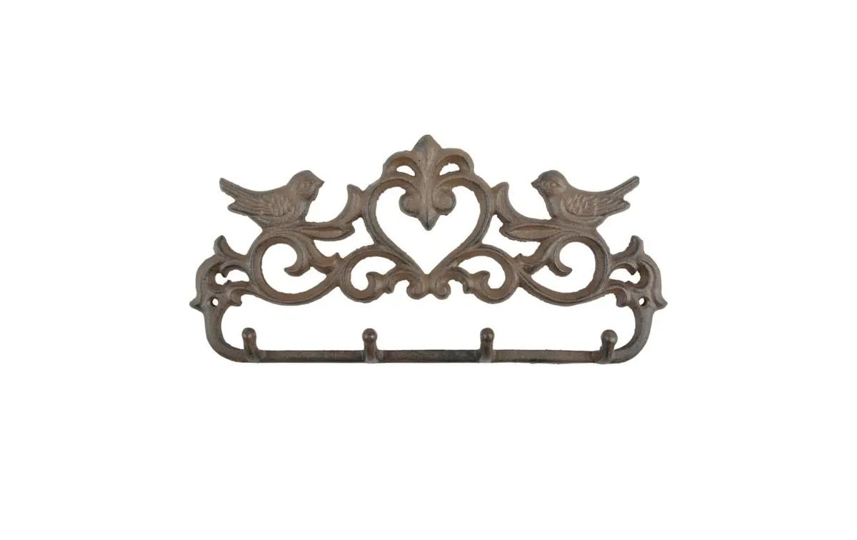 Esschert Design Hakenleiste Vögel in Giftbox