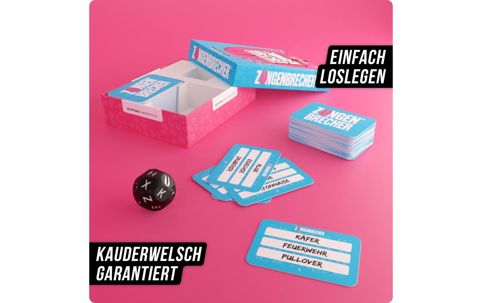 Denkriesen Partyspiel Zungenbrecher - «Raus mit der Sprache» -DE-