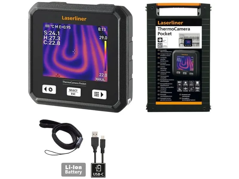 Laserliner Wärmebildkamera ThermoCamera Pocket Laserliner Wärmebildkamera ThermoCamera Pocket