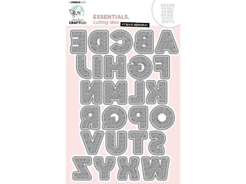 Studio Light Stanzschablone Alphabet 164x265x1 mm