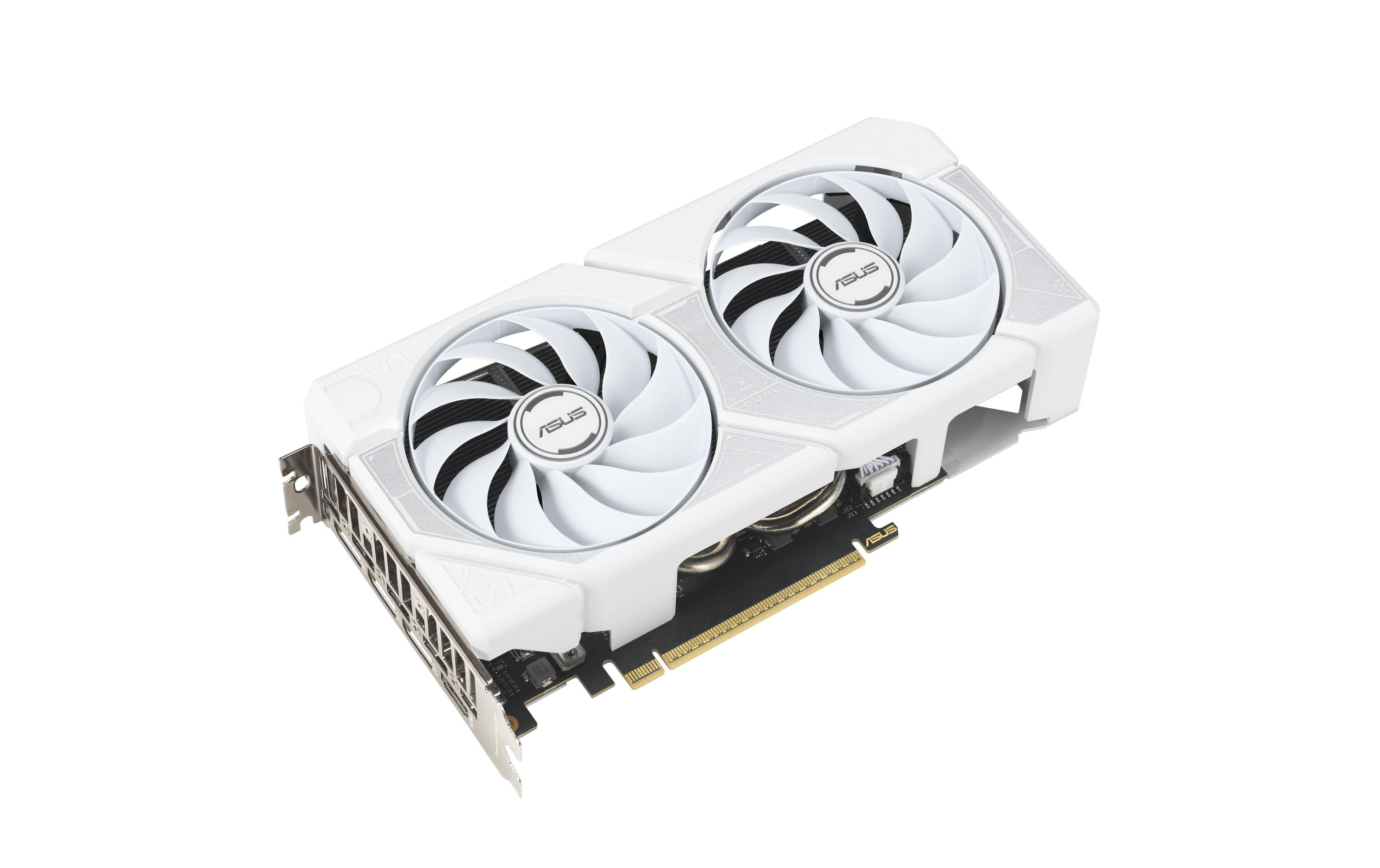 ASUS Grafikkarte Dual GeForce RTX 5060 OC Ti 8 GB Weiss