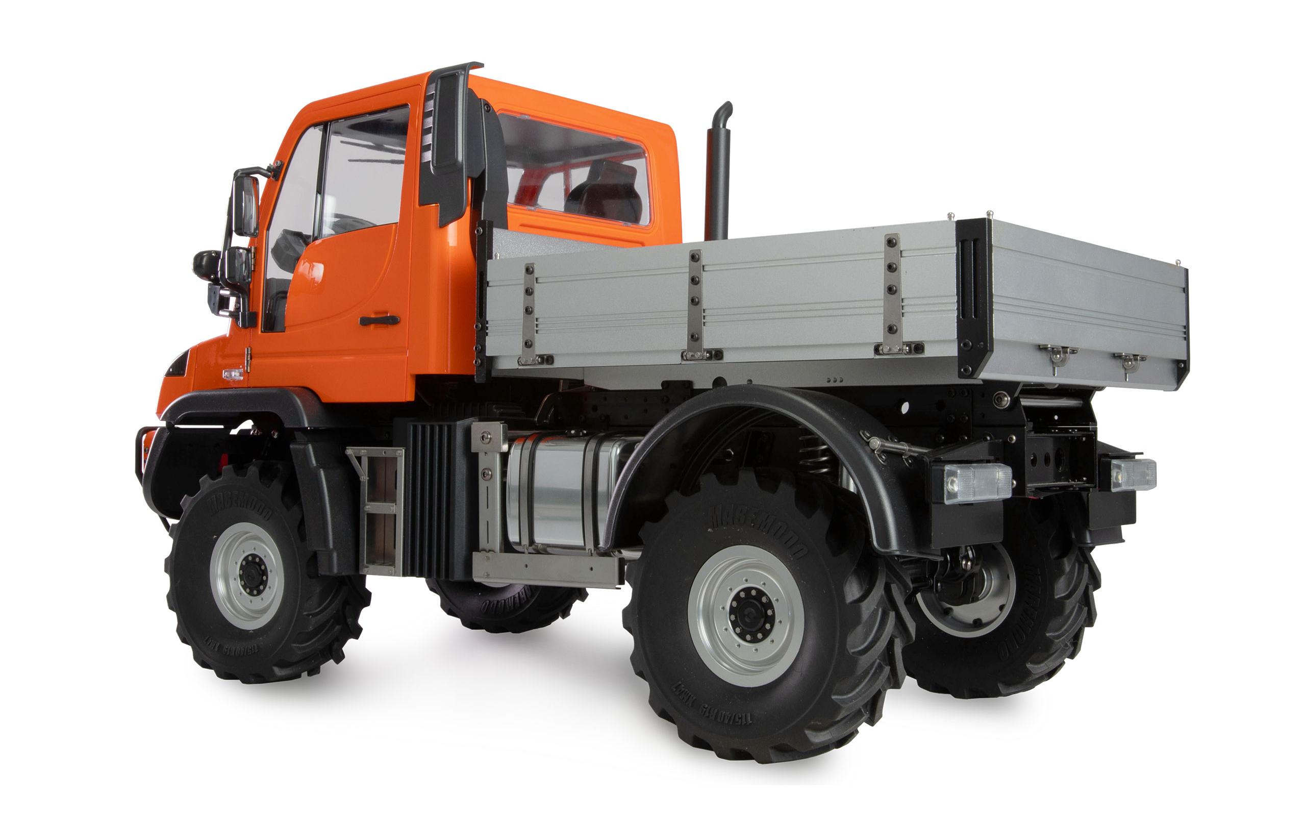 Amewi Mercedes-Benz Unimog Geräteträger 4WD Orange 1:10, ARTR