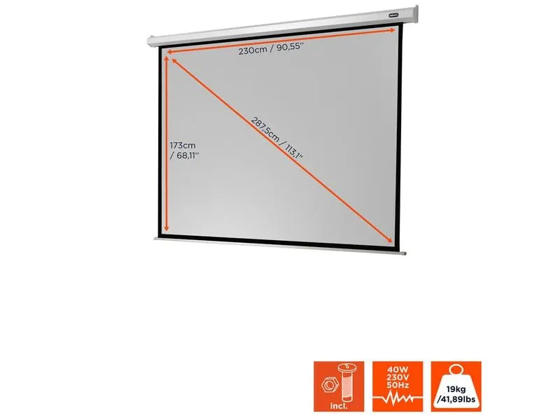Celexon Motorleinwand Eco 240x180cm 4:3 Celexon Motorleinwand Eco 240x180cm 4:3