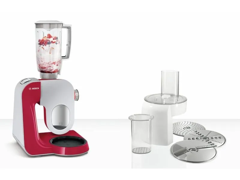Bosch Küchenmaschine MUM58720 Rot/Silber Bosch Küchenmaschine MUM58720 Rot/Silber