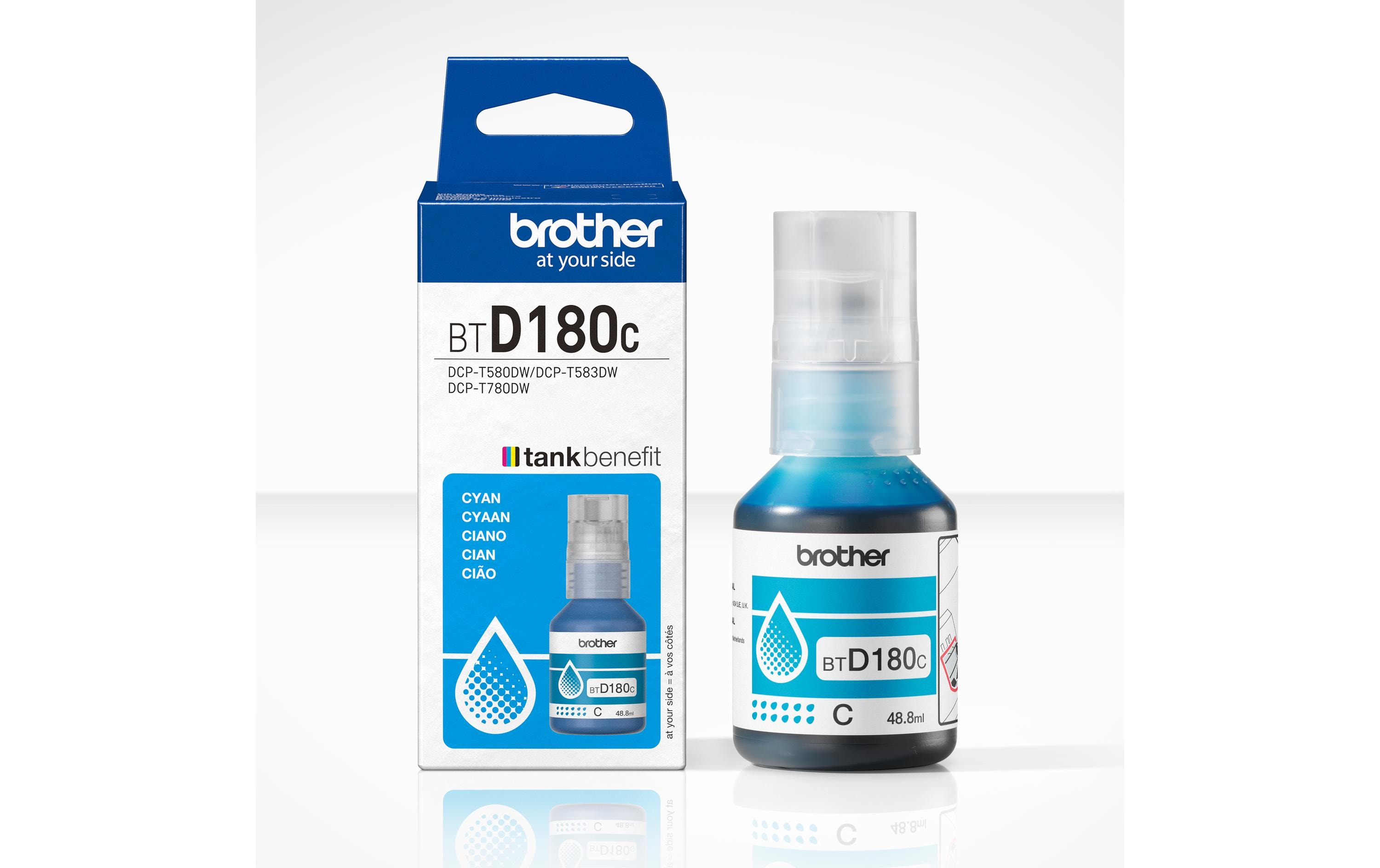 Brother Tinte BTD180C Cyan Brother Tinte BTD180C Cyan