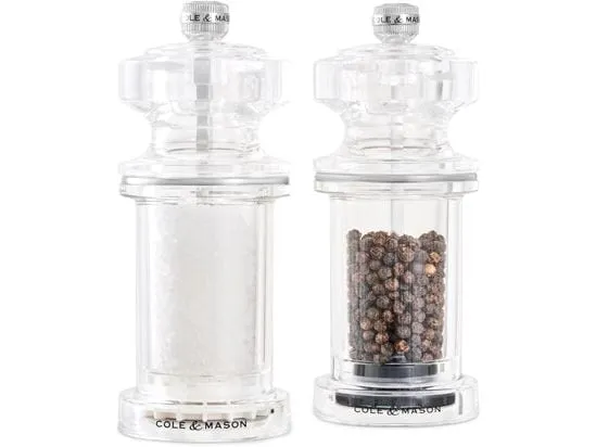 Cole&Mason Salz- und Pfeffermühle 605 14.4 cm, Transparent Cole&Mason Salz- und Pfeffermühle 605 14.4 cm, Transparent
