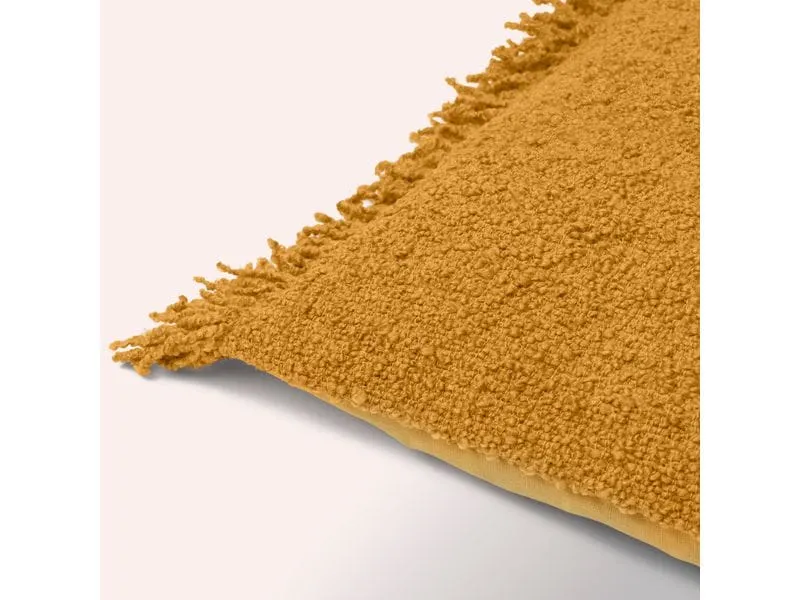 Broste Copenhagen Kissenbezug MARLIE Baumwolle/Polyester, 1 Stück, Gold