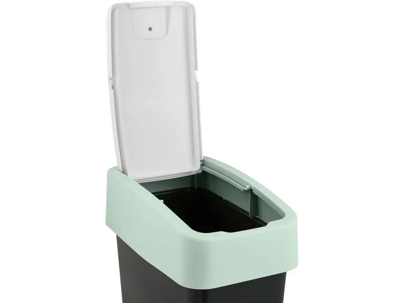 keeeper Abfalleimer Magne 10 l, Flip-Deckel, soft green keeeper Abfalleimer Magne 10 l, Flip-Deckel, soft green