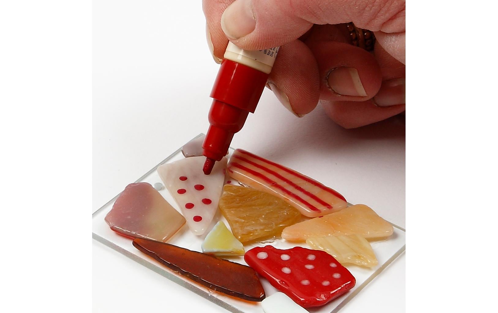 Creativ Company Glasplatte 8 x 9 cm, 10 Stück Creativ Company Glasplatte 8 x 9 cm, 10 Stück