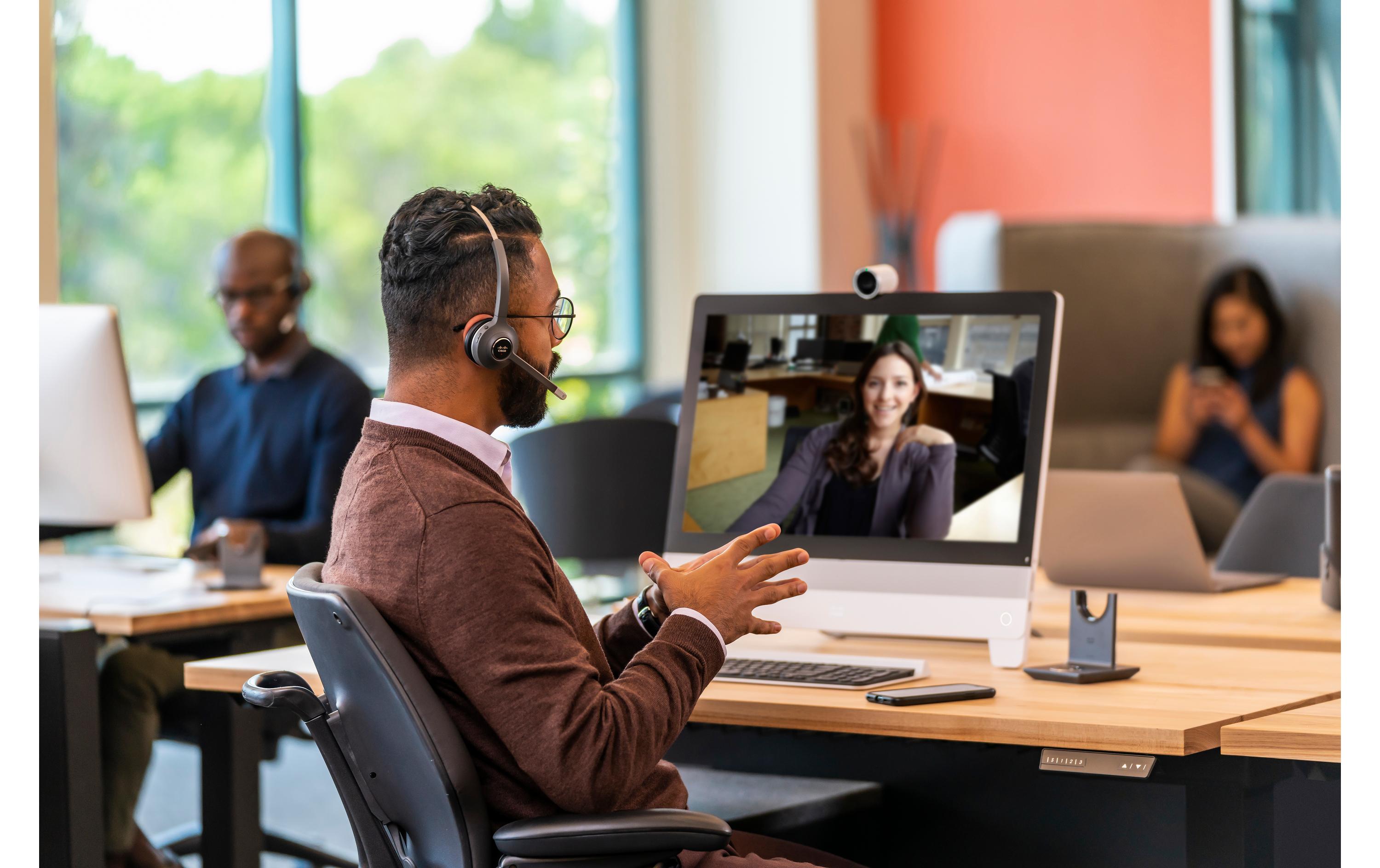 Cisco Headset 561 Mono inkl. Multi-Basisstation