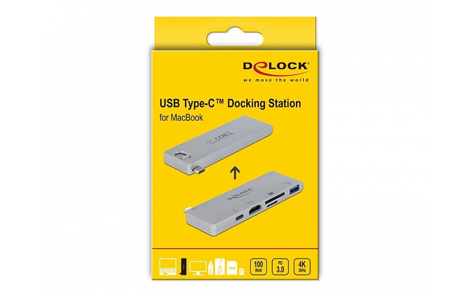 Delock Dockingstation 87745 USB-C – HDMI/SD/USB