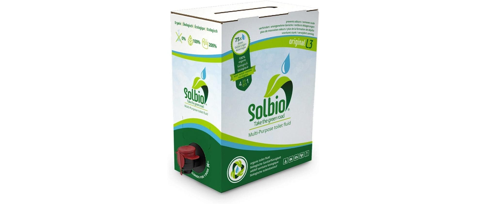 Solbio Toilettenflüssigkeit Original, 3 l