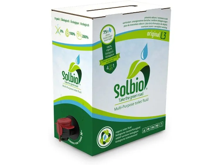 Solbio Toilettenflüssigkeit Original, 3 l