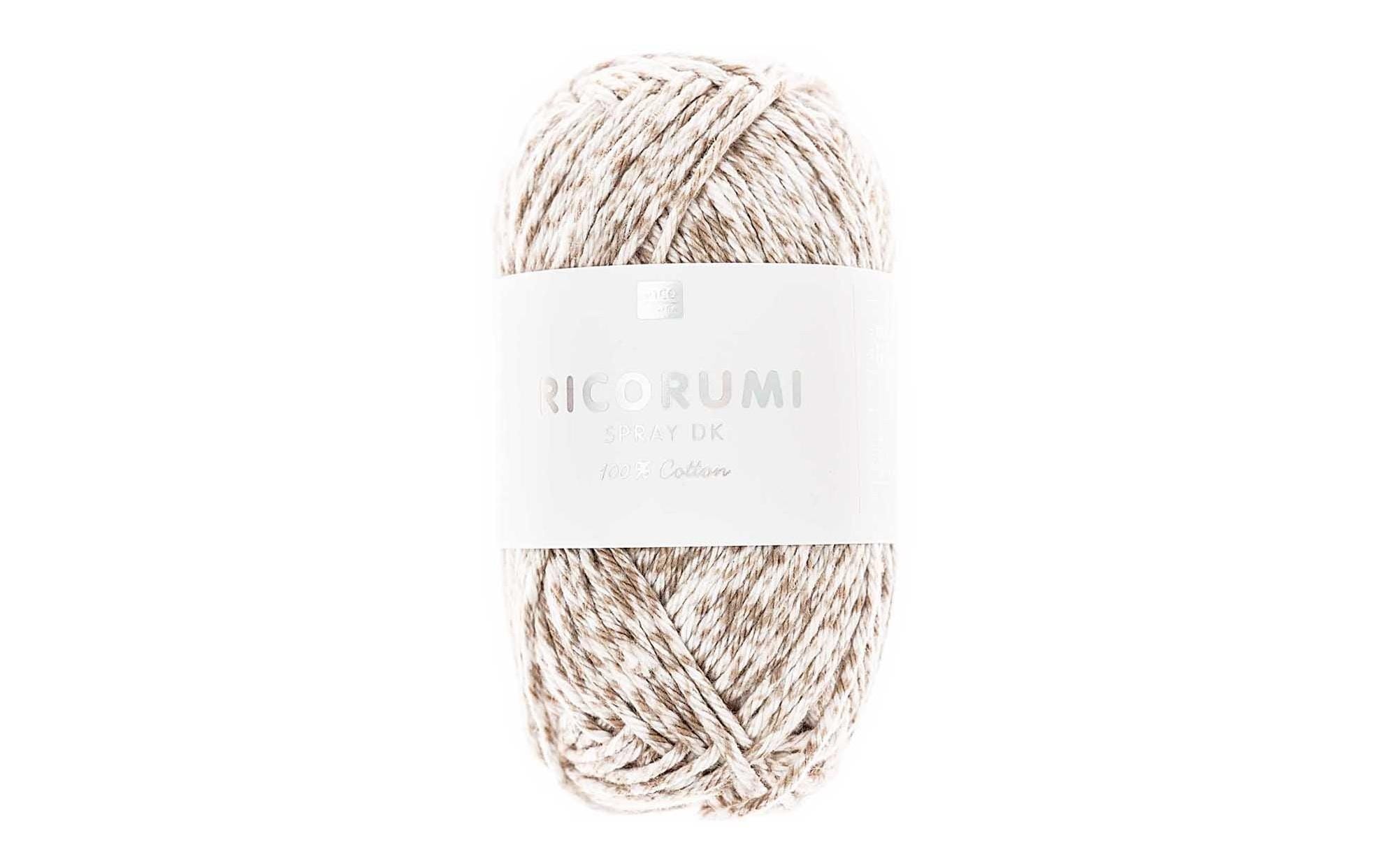 Rico Design Wolle Creative Ricorumi DK 25 g, Beige; Weiss