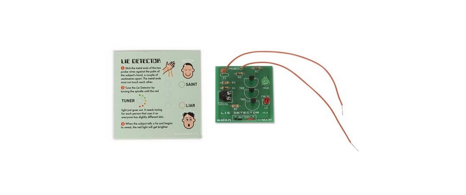Whadda Bausatz Madlab Lügendetektor