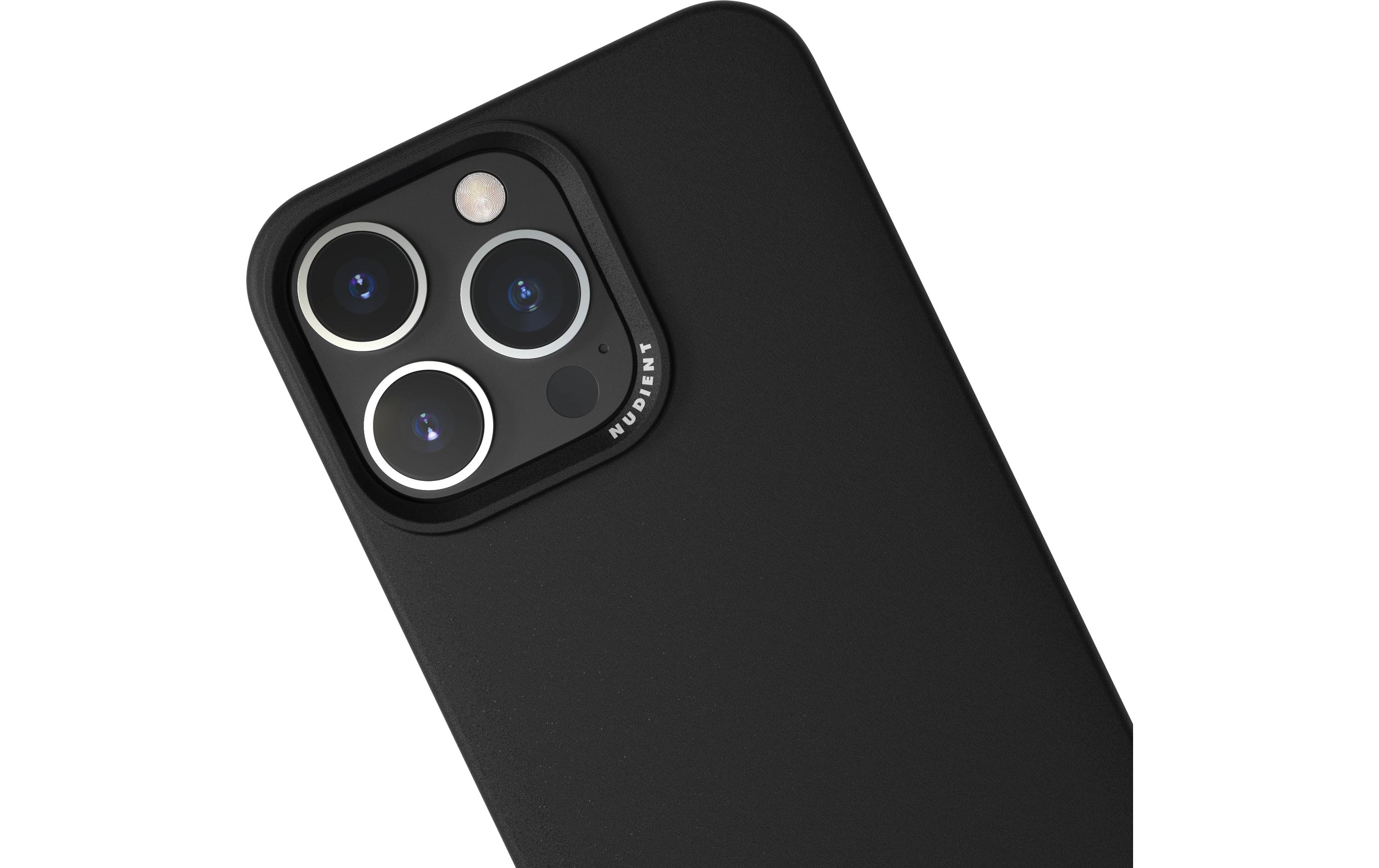 Nudient Back Cover Thin Case Magsafe iPhone 16 Pro Max Ink Black