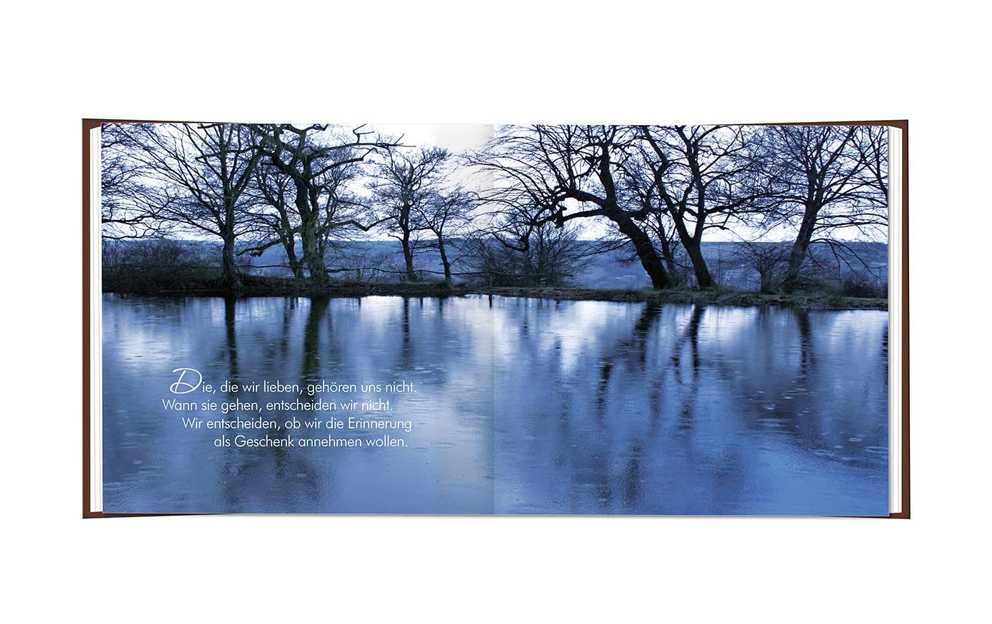 Grafik Werkstatt Minibuch Erinnerungen an einen lieben Menschen