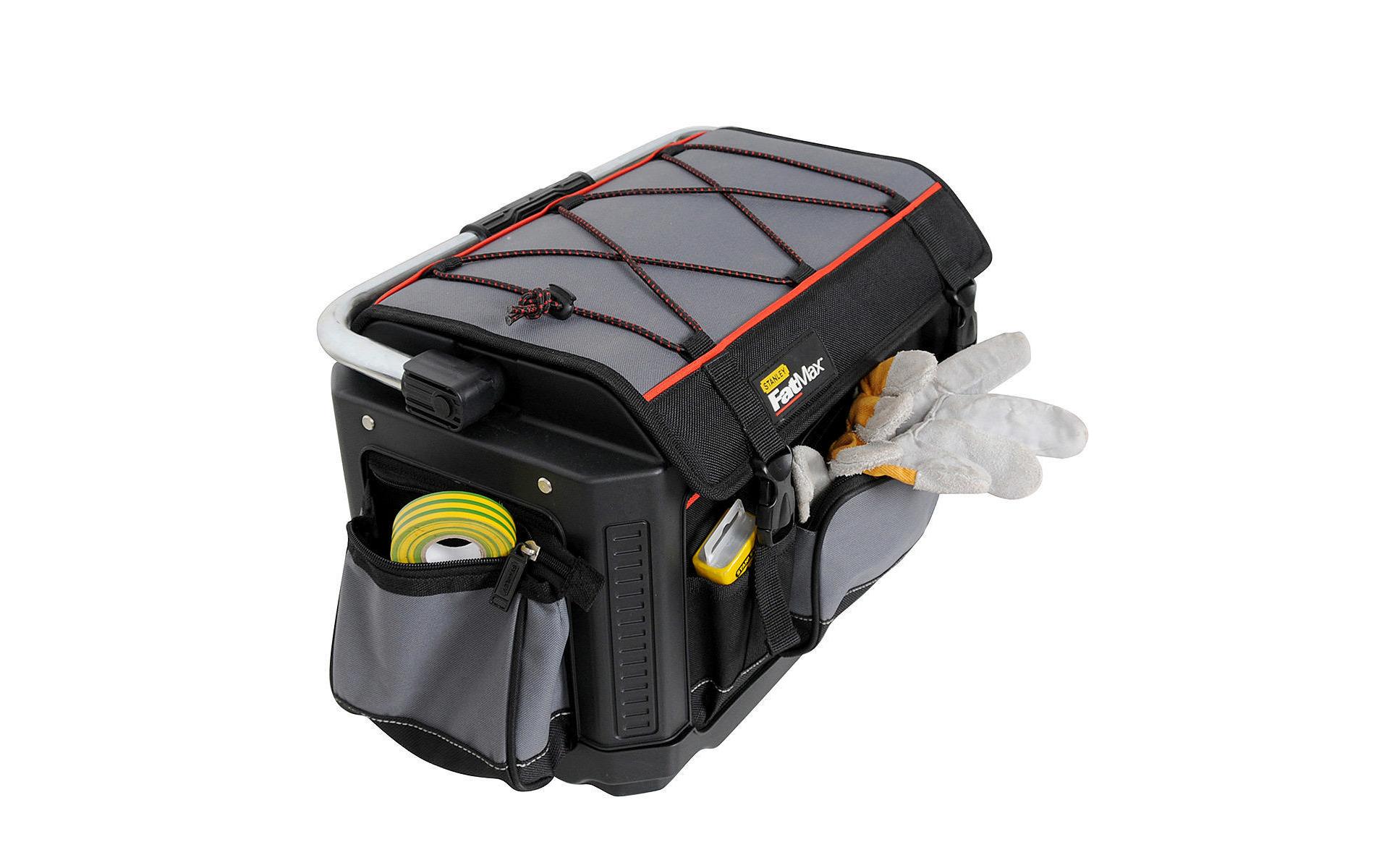 Stanley Werkzeugtrage mit Schutzhaube
