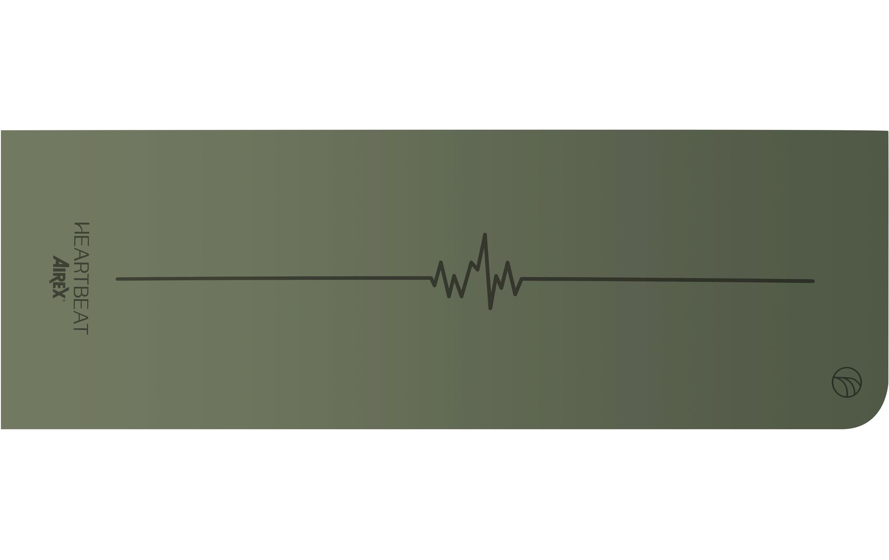 Airex Yogamatte Heartbeat, Olivgrün Airex Yogamatte Heartbeat, Olivgrün