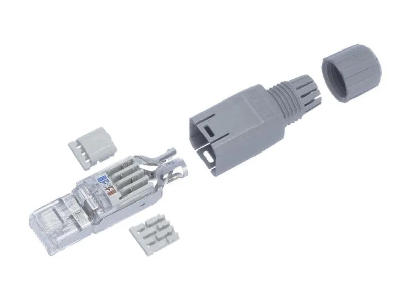 R&M Stecker RJ45 Cat. 5e Feldkonfektion R&M Stecker RJ45 Cat. 5e Feldkonfektion
