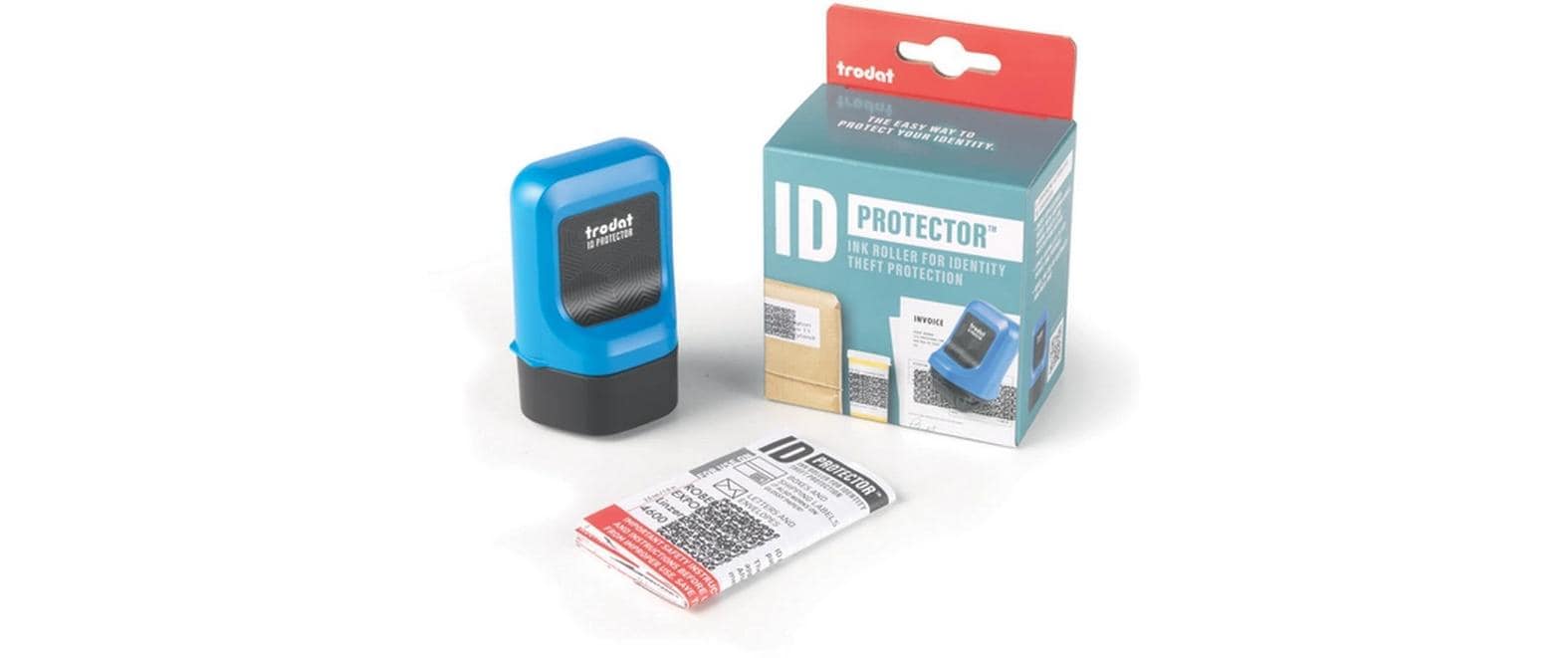 Trodat Stempel ID Protector Blau / Schwarz
