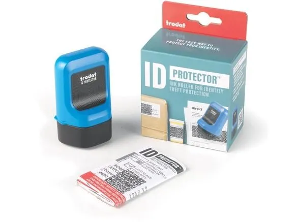 Trodat Stempel ID Protector Blau / Schwarz