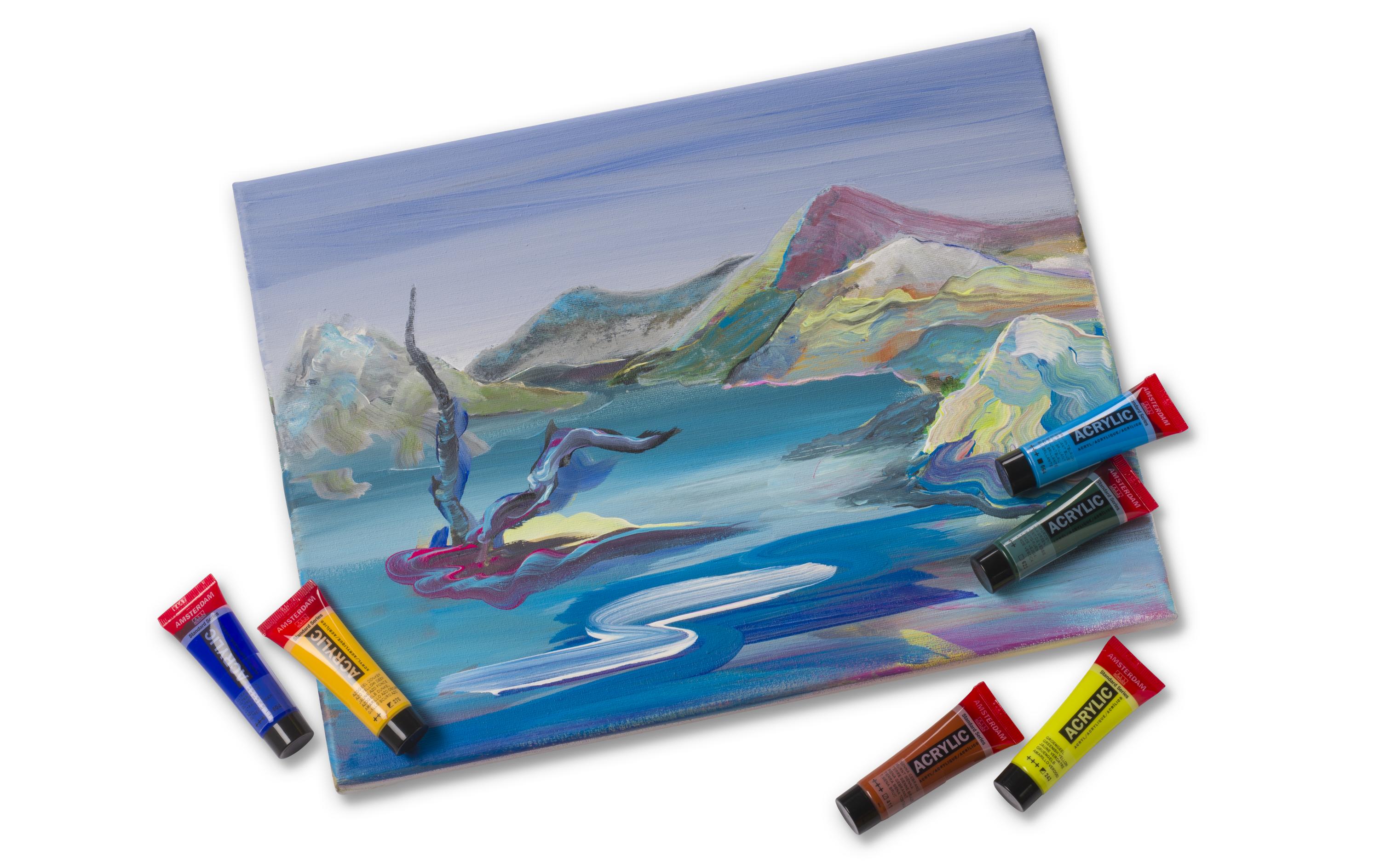 Amsterdam Acrylfarbe Landscape 12 Tuben à 20 ml