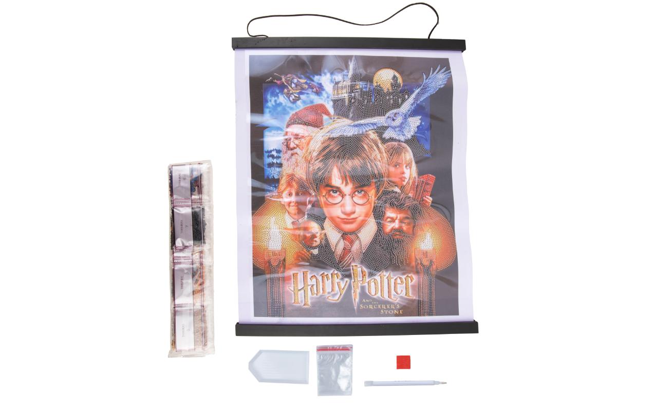 CRAFT Buddy Bastelset Crystal Art Scroll Harry Harry Potter CRAFT Buddy Bastelset Crystal Art Scroll Harry Harry Potter