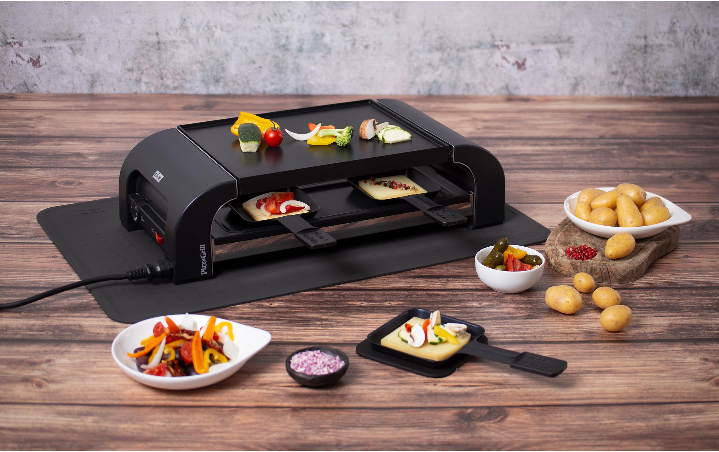 Stöckli Silikonauflage Pizza-Grill 62 cm Anthrazit