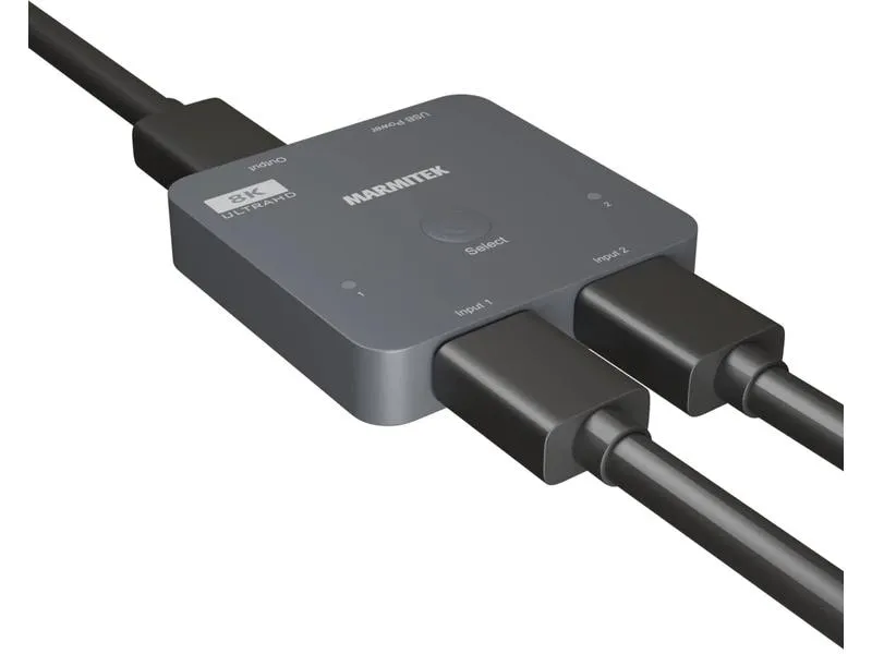Marmitek HDMI-Umschalter Connect 720 – 2/1 (8K/60Hz) Marmitek HDMI-Umschalter Connect 720 – 2/1 (8K/60Hz)
