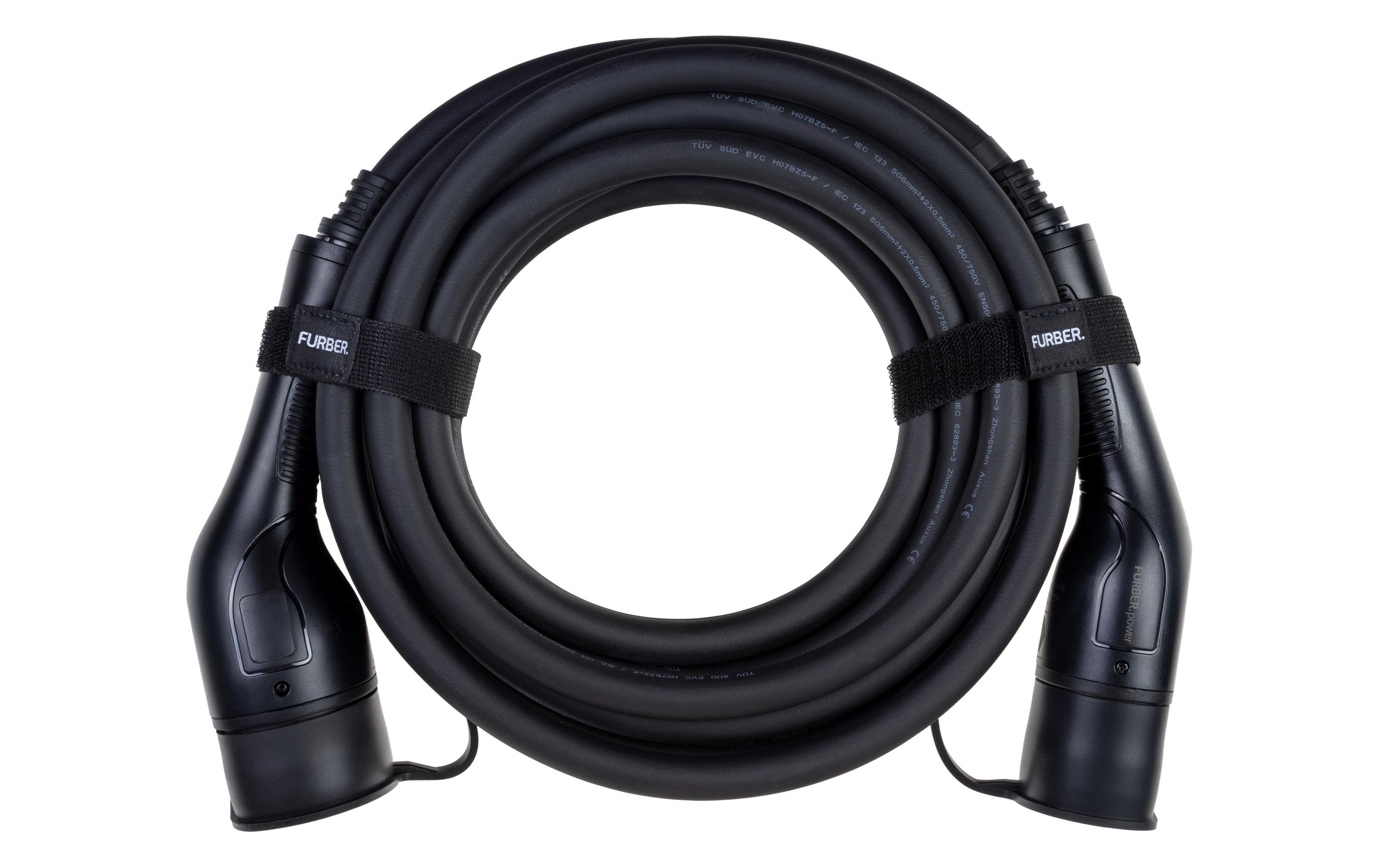 FURBER.power Ladekabel FREYJA Typ 2 22 kW 8 m FURBER.power Ladekabel FREYJA Typ 2 22 kW 8 m