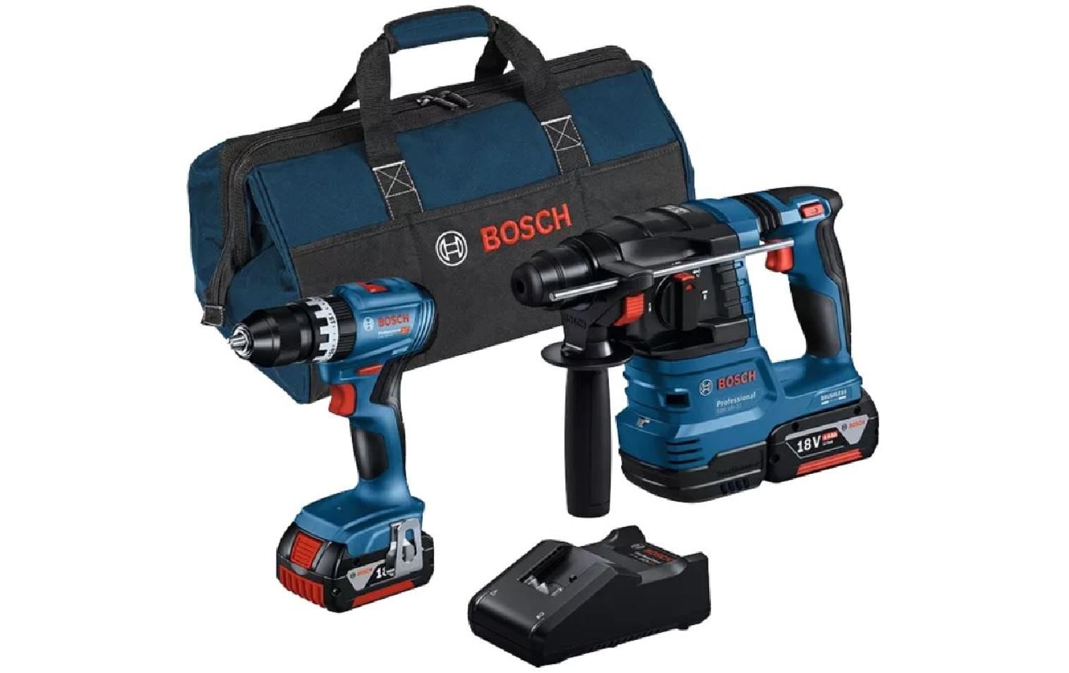 Bosch Professional Akku-Werkzeugset 18 V Combo Kit