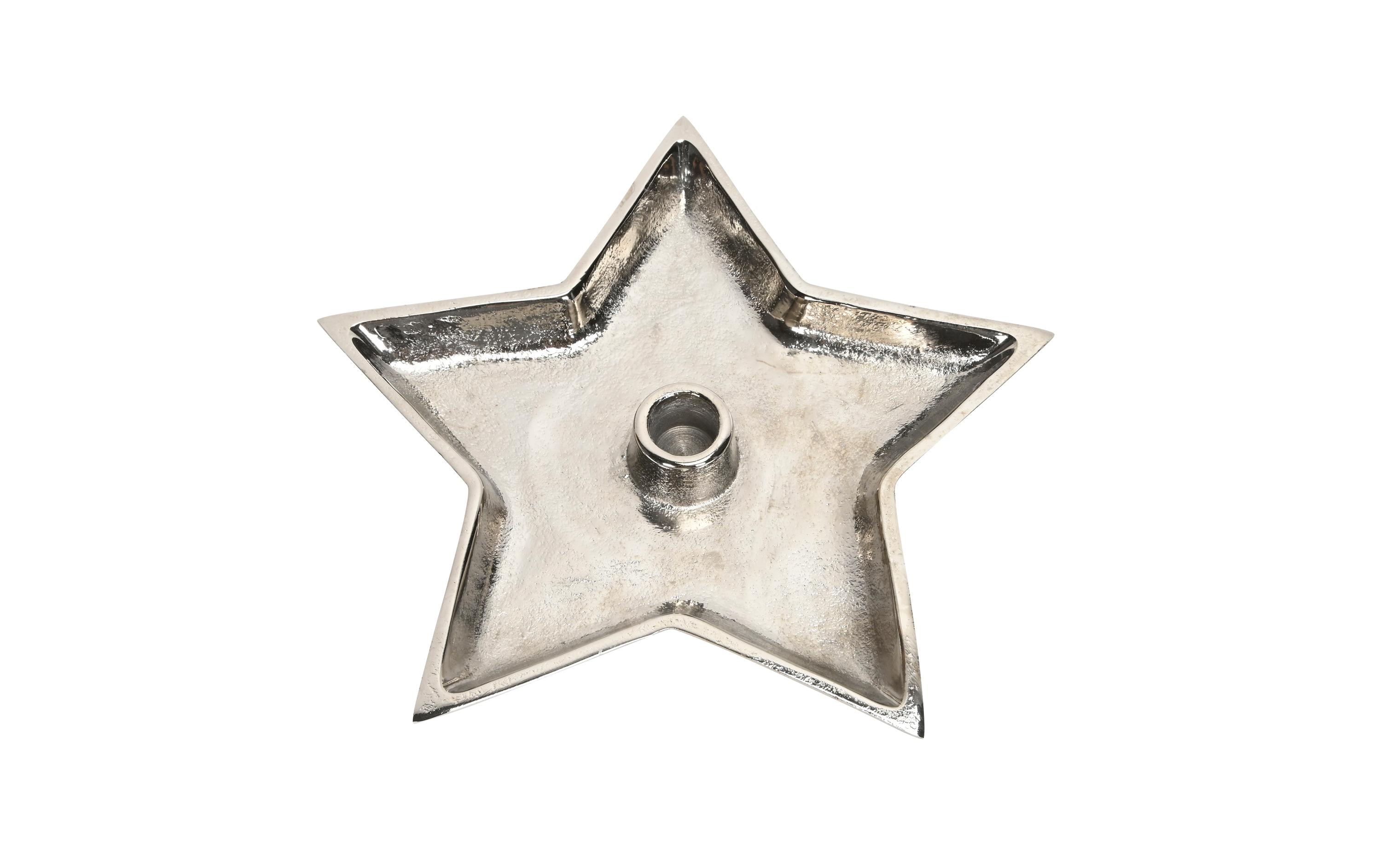 COCON Kerzenhalter Stern, Silber COCON Kerzenhalter Stern, Silber