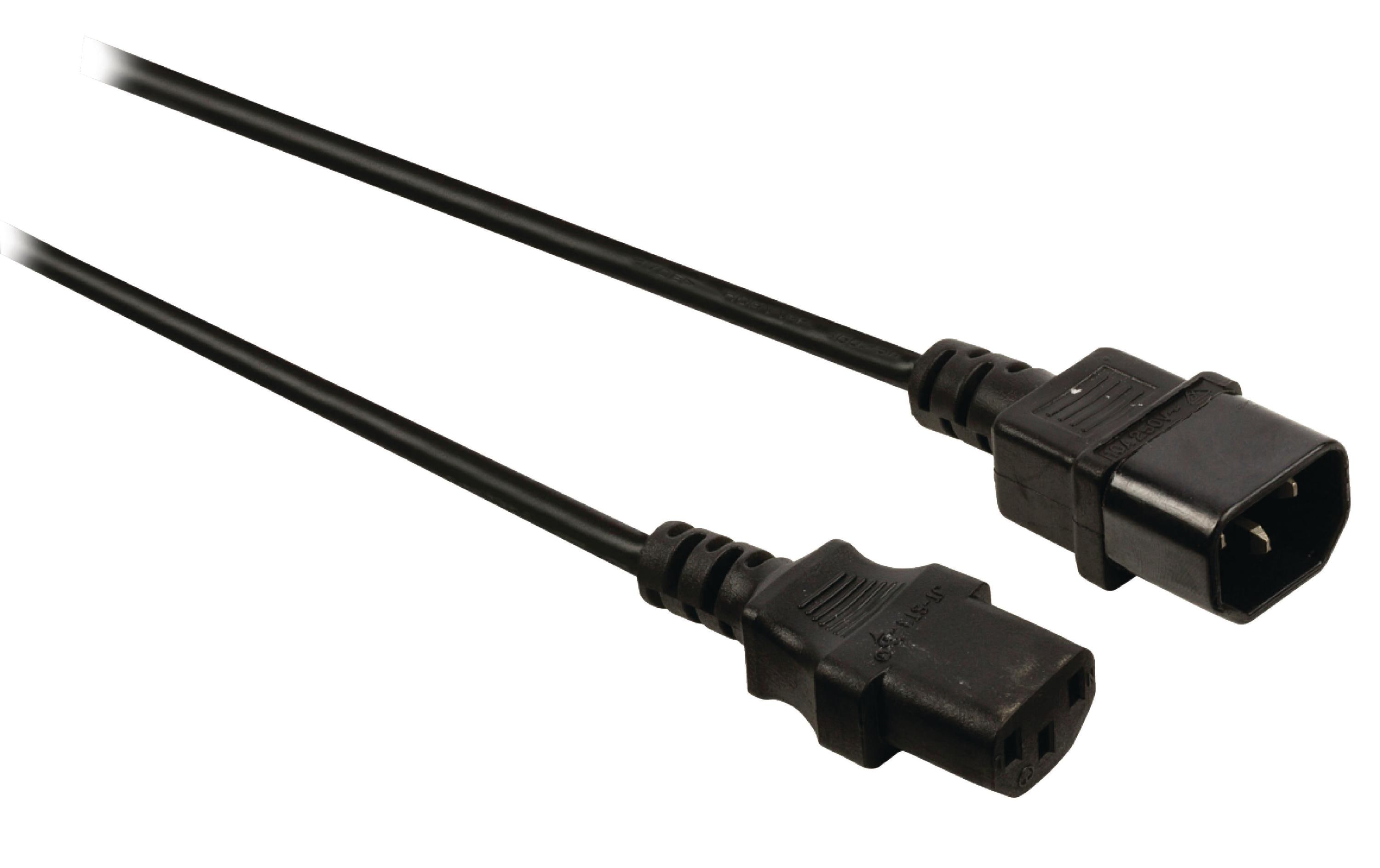 Diggelmann Gerätekabel 0.3 m C13 - C14 Schwarz Diggelmann Gerätekabel 0.3 m C13 - C14 Schwarz