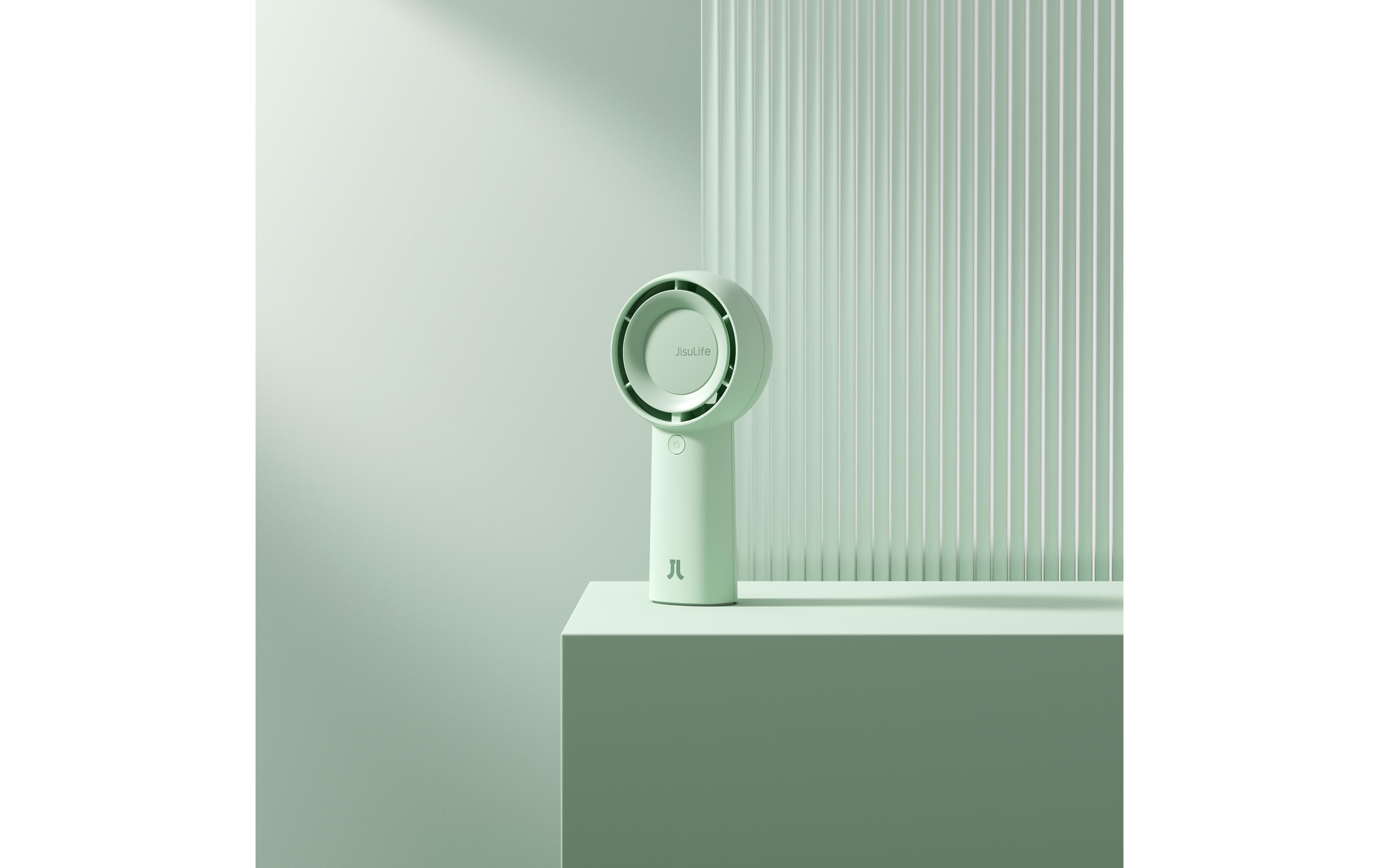 Jisulife Handventilator Fan 5 plus Grün