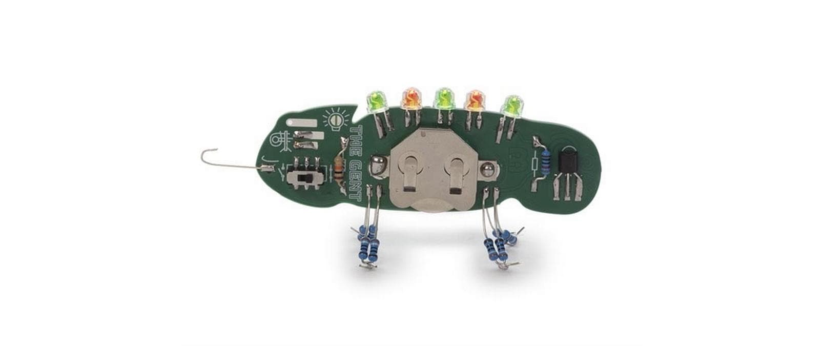 Whadda Bausatz The Gent mit Ein / Aus Schalter Whadda Bausatz The Gent mit Ein / Aus Schalter