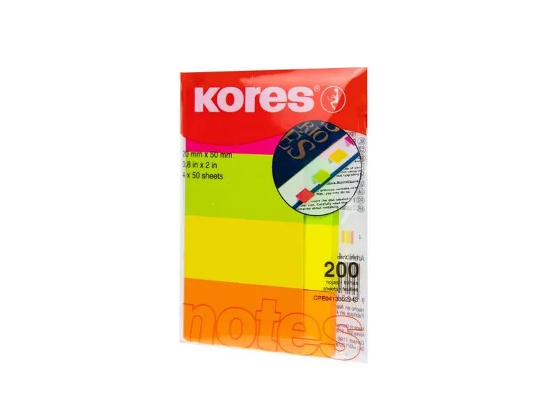 Kores Page Marker Papier 50 Stück pro Block Kores Page Marker Papier 50 Stück pro Block