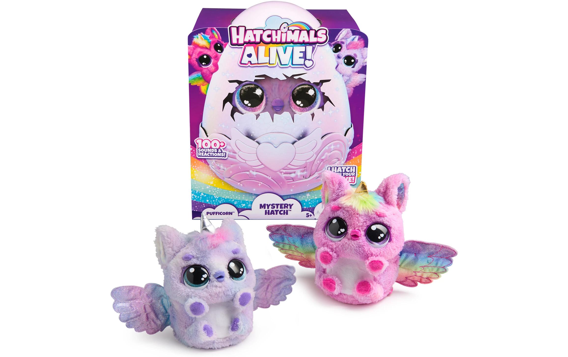 Spinmaster Hatchimals Secret Hatch Puffacorn Alive assortiert