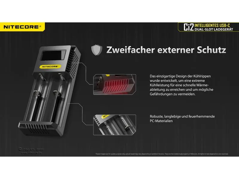 Nitecore Ladegerät Ci2 35000 mAh Nitecore Ladegerät Ci2 35000 mAh