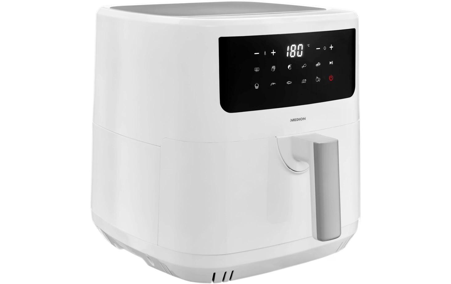 Medion Heissluft-Fritteuse MD 11750 7.2 l, Weiss