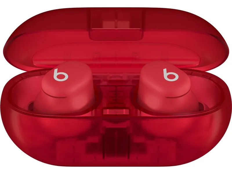 Apple Beats True Wireless In-Ear-Kopfhörer Solo Buds Transparent Red