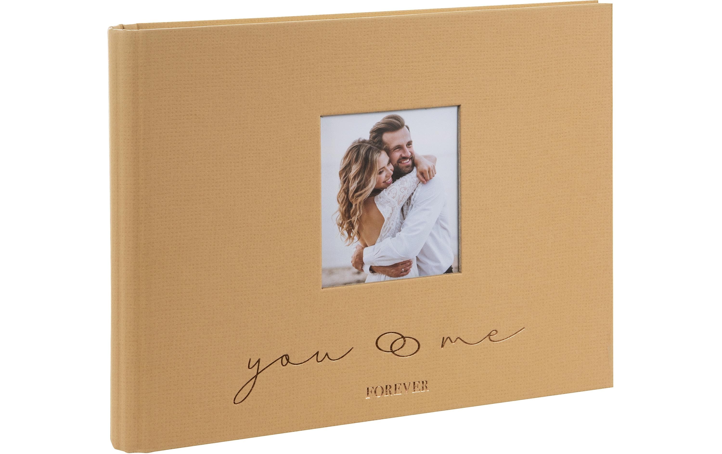 Goldbuch Foto-Gästebuch you & me 29 x 23 cm, 50 Seiten, Braun Goldbuch Foto-Gästebuch you & me 29 x 23 cm, 50 Seiten, Braun