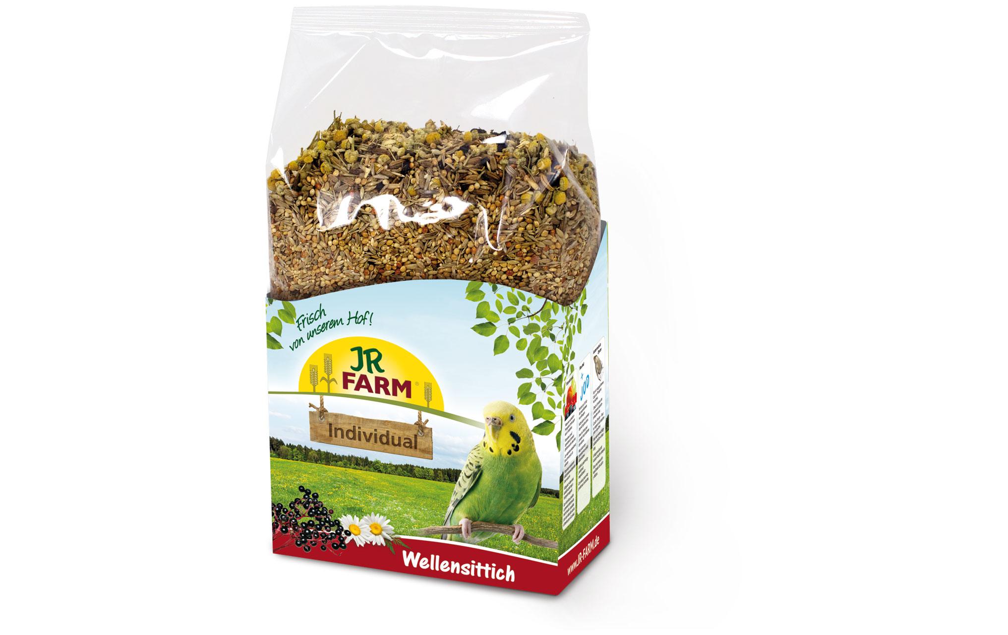 JR Farm Ziervogelfutter Individual Wellensittich, 1 kg JR Farm Ziervogelfutter Individual Wellensittich, 1 kg