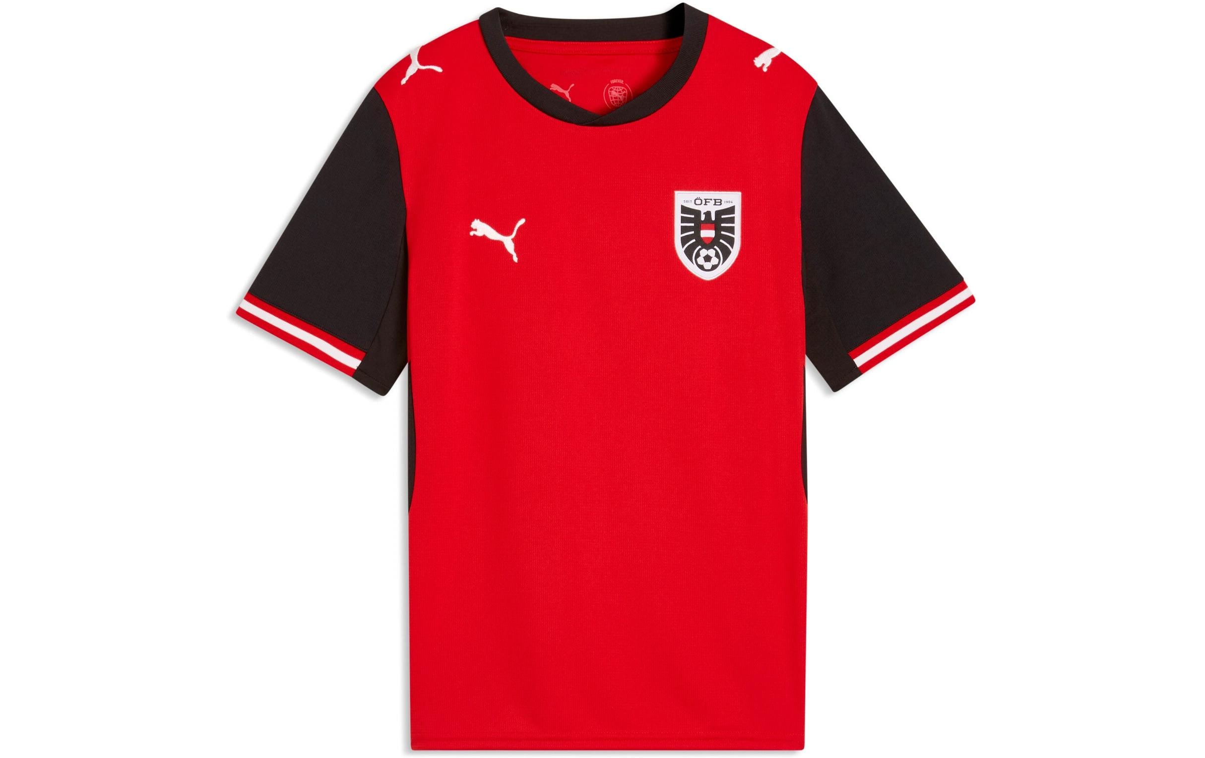 PUMA Jersey ÖFB Home Replica Jr Rot, 128