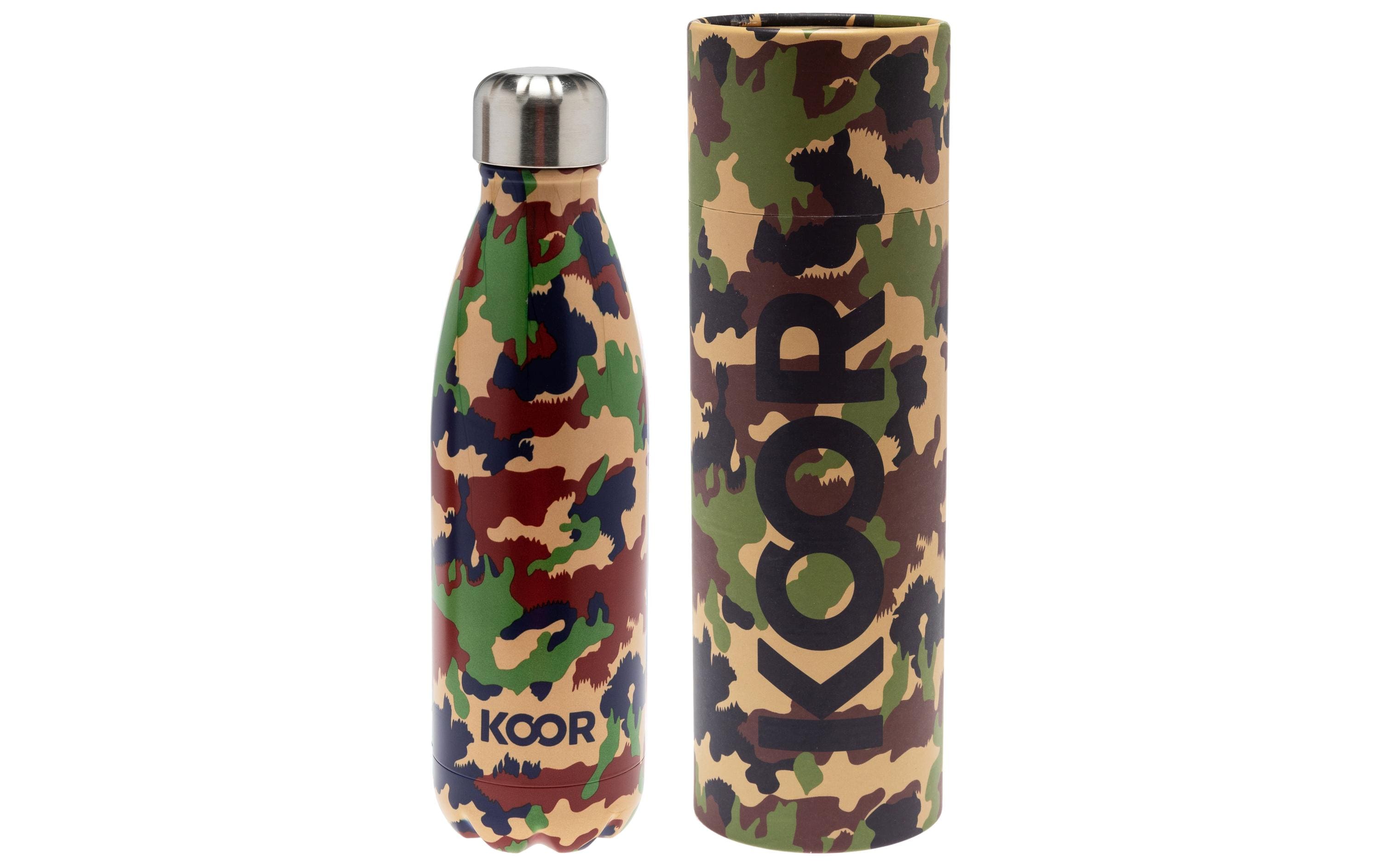 KOOR Trinkflasche Camouflage 500 ml KOOR Trinkflasche Camouflage 500 ml