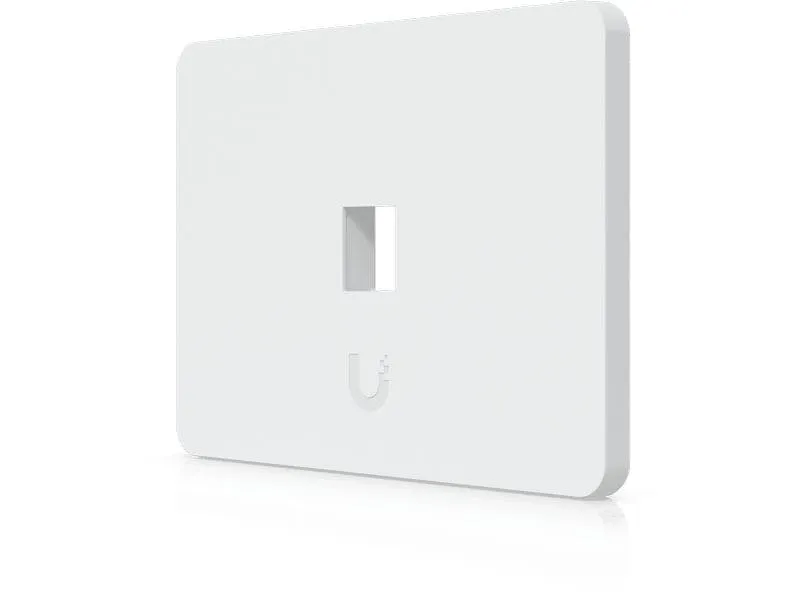 Ubiquiti Horizontal Paintable Keystone Wall Plate 1-Port, 4er-Pack