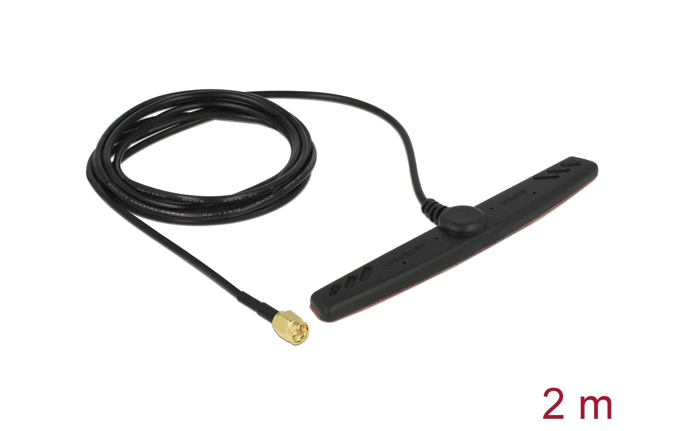 Delock GSM UMTS LTE Antenne SMA 2.5 dBi Rundstrahl Delock GSM UMTS LTE Antenne SMA 2.5 dBi Rundstrahl