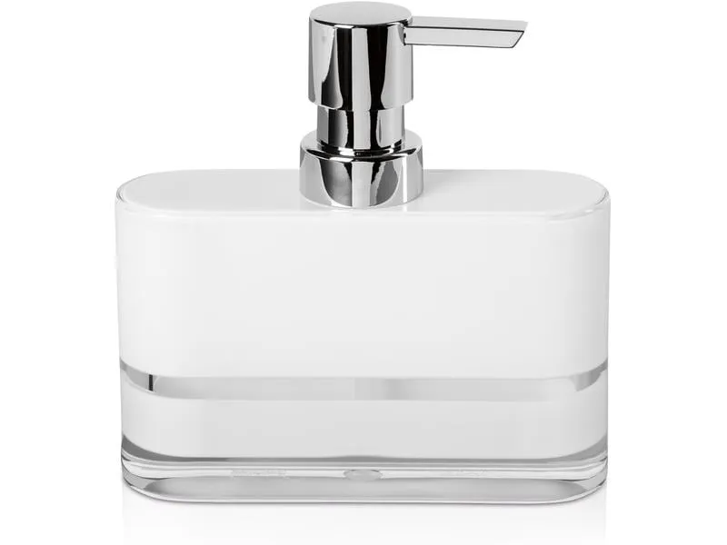 Möve Seifenspender Line 250 ml, Weiss