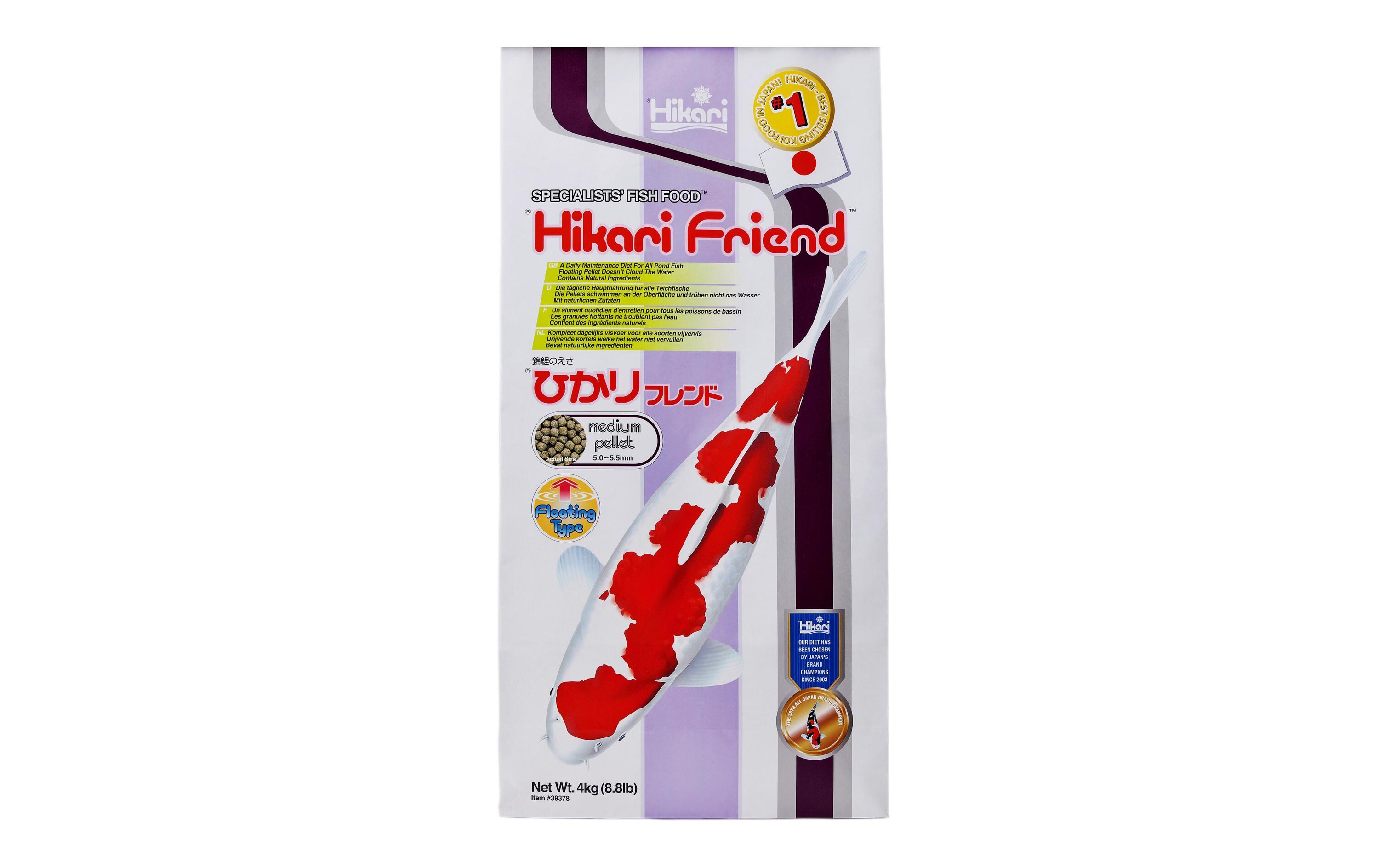 Hikari Koifutter Friend Medium, 4 kg Hikari Koifutter Friend Medium, 4 kg